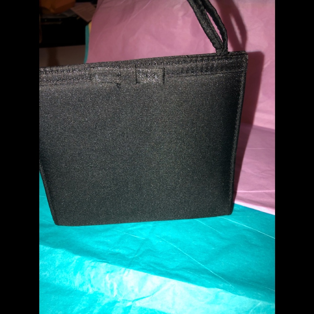 Black evening bag